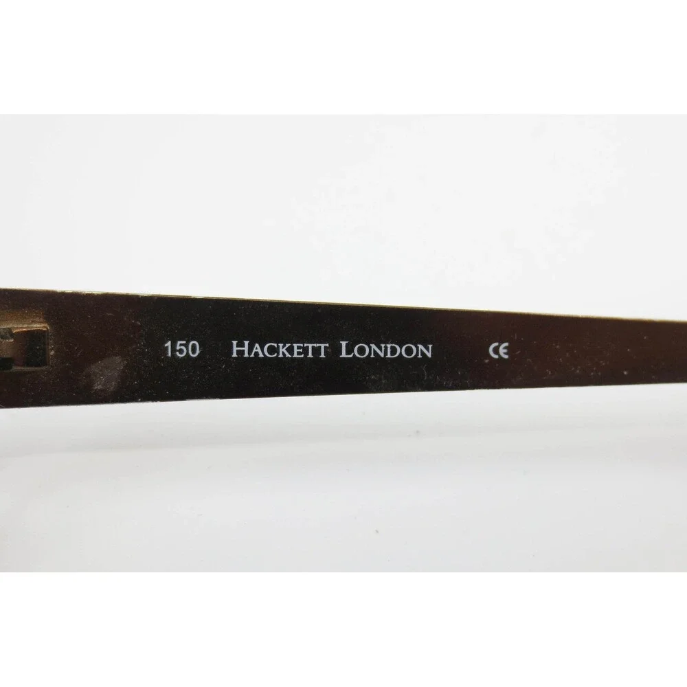 Hackett London HEK1054 12 Dark Tortoise Shell Rectangular Eyeglasses 58-17-150